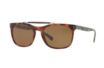 Image of Burberry BE4244F Single Vision Prescription Sunglasses BE4244F-362283-56 - Lens Diameter 56 mm, Frame Color Matte Light Havana
