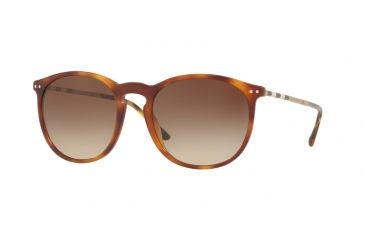 Image of Burberry BE4250Q Single Vision Prescription Sunglasses BE4250Q-331613-54 - Lens Diameter 54 mm, Frame Color Light Havana