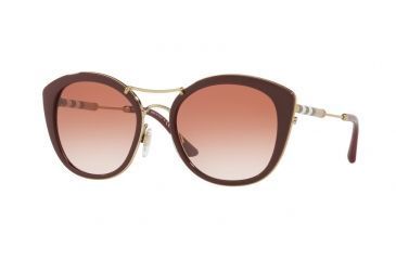Image of Burberry BE4251Q Bifocal Prescription Sunglasses BE4251Q-340313-53 - Lens Diameter 53 mm, Frame Color Bordeaux