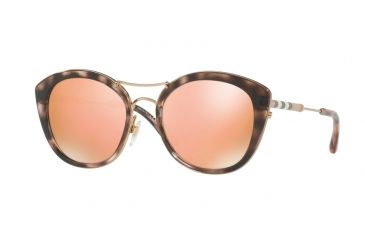 Image of Burberry BE4251Q Bifocal Prescription Sunglasses BE4251Q-36637J-53 - Lens Diameter 53 mm, Frame Color Pink Havana