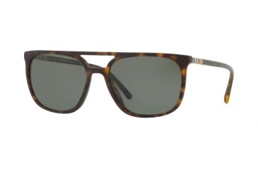 Image of Burberry BE4257F Single Vision Prescription Sunglasses BE4257F-35369A-59 - Lens Diameter 59 mm, Frame Color Matte Dark Havana