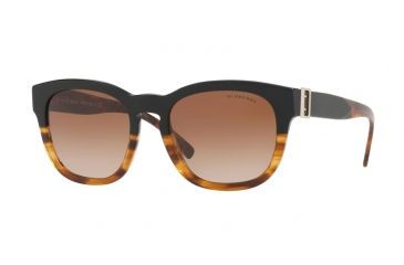 Image of Burberry BE4258 Bifocal Prescription Sunglasses BE4258-367913-54 - Lens Diameter 54 mm, Frame Color Black / Havana