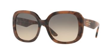 Image of Burberry BE4259 Single Vision Prescription Sunglasses BE4259-3641G9-56 - Lens Diameter 56 mm, Frame Color Spotted Brown