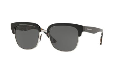 Image of Burberry BE4272 Prescription Sunglasses, 53mm, Black/Silver, BE4272-373587-53-SV