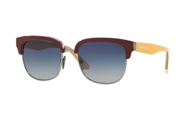 Image of Burberry BE4272 Prescription Sunglasses, 53mm, Top Bord On Check/Gunmetal, BE4272-37384L-53-SV
