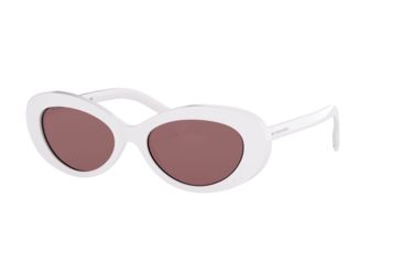 Image of Burberry BE4278 Bifocal Prescription Sunglasses, 54mm, White, BE4278-300775-54-BI
