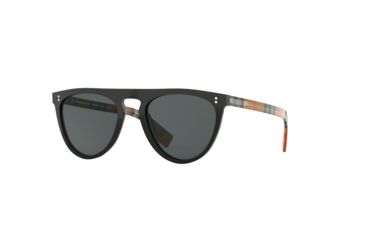 Image of Burberry BE4281 Prescription Sunglasses, 54mm, Black, BE4281-375781-54-SV