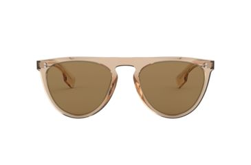 Image of Burberry BE4281 Prescription Sunglasses, 54mm, Brown, BE4281-377973-54-SV