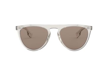 Image of Burberry BE4281 Prescription Sunglasses, 54mm, Transparent Grey, BE4281-37803G-54-SV