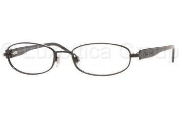 Image of Burberry Eyeglasses BE1047 with Lined Bifocal Rx Prescription Lenses 1001-5117 - Shiny Black 