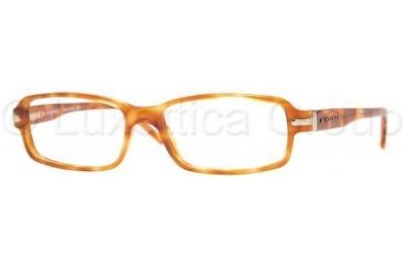 Image of Burberry Eyeglasses BE2026 with Lined Bifocal Rx Prescription Lenses 3054-5215 - Yellow Havana 