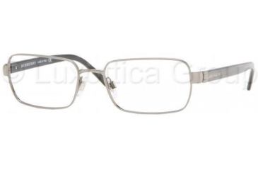 Image of Burberry Eyeglasses BE1097 with Rx Prescription Lenses 1003-5317 - Gunmetal 