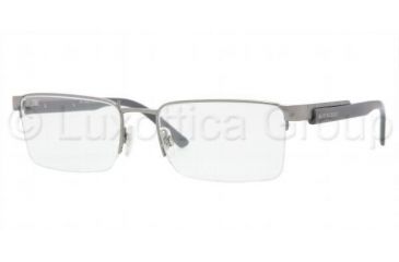Image of Burberry Eyeglasses BE1144 with No-Line Progressive Rx Prescription Lenses 1003-5218 - Gunmetal 