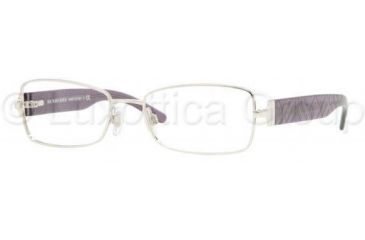Image of Burberry Eyeglasses BE1168 with Lined Bifocal Rx Prescription Lenses 1027-5317 - Silver 