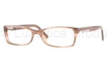 Image of Burberry Eyeglasses BE2076 with No-Line Progressive Rx Prescription Lenses 3026-5016 - Light Violet Striped 