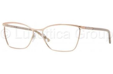 Image of Burberry NUDE BE1209 Single Vision Prescription Eyeglasses 1130-5315 - Rose Gold 