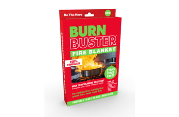 Image of Burn Buster BurnBuster Fire Blanket, BBFB-40x40-FG-01
