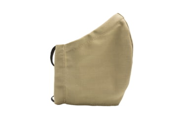 Image of Burn Proof Gear Milspec Antimicrobial Washable Face Mask with Replaceable Filter, Coyote Brown, One Size Fits All, BPG-FM-CB