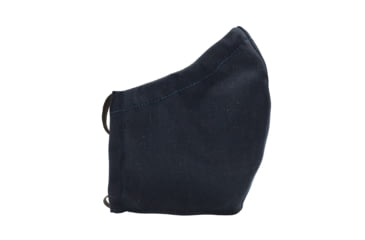 Image of Burn Proof Gear Milspec Antimicrobial Washable Face Mask with Replaceable Filter, Navy Blue, One Size Fits All, BPG-FM-NB
