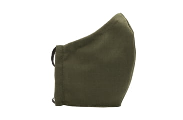 Image of Burn Proof Gear Milspec Antimicrobial Washable Face Mask with Replaceable Filter, Olive Drab, One Size Fits All, BPG-FM-OD