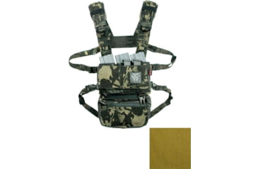Image of Burn Proof Gear Modular Chest Rig System, Coyote Brown, BPG-MCRS-CB