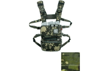 Image of Burn Proof Gear Modular Chest Rig System, Multicam Tropic, BPG-MCRS-MCT