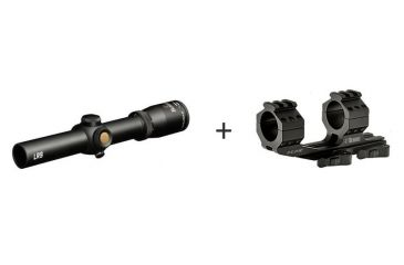 Image of Burris Fullfield TAC30 Riflescope, 1-4x24mm30 mm Tube, Second Focal Plane, Ballistic Plex CQ Reticle, Black, w/ Burris AR-P.E.P.R. 30mm QD Mount, 200433-KIT1