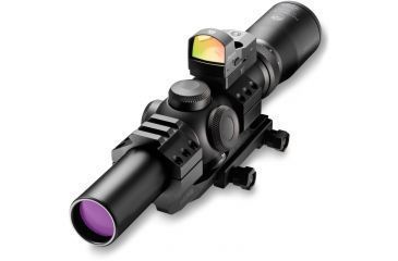 Image of Burris Fullfield TAC30 Riflescope, 1-4x24mm30 mm Tube, Second Focal Plane, Ballistic CQ Reticle, Black, w/ Fastfire III, AR-PEPR Mount, 200433-FF