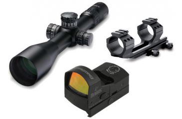 Image of Burris 3-15x50mm XTR II Rifle Scope &amp; Burris FastFire III Red Dot w/ Picatinny Mount and 3 MOA reticle &amp; Burris 34mm AR-PEPR Scope Mount w/ Picatinny Rail Tops