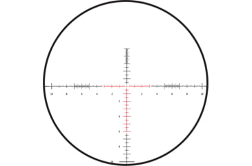 Image of Burris Xtreme Tactical 3-15x50 mm Rifle Scope, 34 mm Tube, First Focal Plane, Black, Matte, Red SCR Mil Reticle, Mil Rad Adjustment, 201031