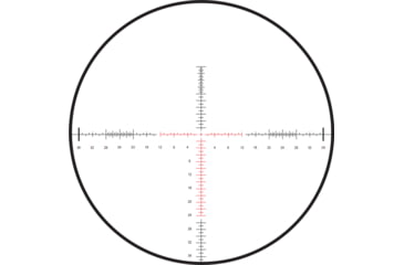 Image of Burris Xtreme Tactical 3-15x50 mm Rifle Scope, 34 mm Tube, First Focal Plane, Black, Matte, Red SCR MOA Reticle, MOA Adjustment, 201032