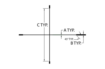Image of Burris Signature HD Scope 5-25x50 mm Rifle Scope, 30 mm Tube, Second Focal Plane, Black, Matte, Non-Illuminated Fine Plex Reticle, MOA Adjustment, 200534