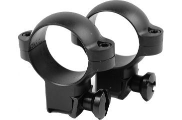 Image of Burris Airgun Rimfire Deluxe Steel .22 Rings - High, Matte Black 420076