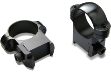 Image of Burris Rifle Scope Ring Mounts, CZ 550, Long Action, Medium, 1 in Tube, Gloss, Black, 420130