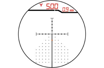 Image of Burris Eliminator III LaserScope 4-16x50 mm Rifle Scope, 1 in Tube, Second Focal Plane, Black, Matte, Redx96 Reticle, MOA Adjustment, 200116