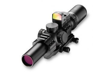 Image of Burris MTAC 1-4X24mm Illum Ballistic AR Reticle And FastFire III 3 MOA Red Dot Reflex Sight Matte Black