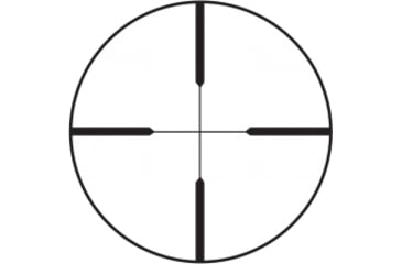 Image of Burris Fullfield IV 2.5-10x42 mm Rifle Scope, 1 in Tube, Second Focal Plane, Black, Matte, Non-Illuminated Plex Reticle, MOA Adjustment, 200487