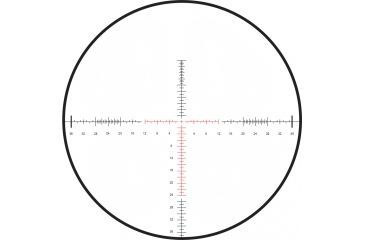 Image of Burris Xtreme Tactical 5-25x50 mm Rifle Scope, 34mm Tube, First Focal Plane, Matte, Red SCR MOA Reticle, MOA Adjustment, Matte, Black, 201052
