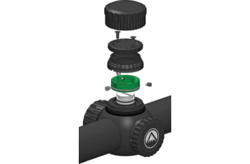 Image of Burris Synergy Advanced Capped Knob, Black, 626401