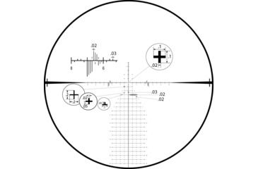 Image of Burris Xtreme TacticalxTR III 5.5-30x56 mm Rifle Scope, 34 mm Tube, First Focal Plane, Black, Matte, Non-Illuminated SCR 2 MIL Reticle, Mil Rad Adjustment, 201212