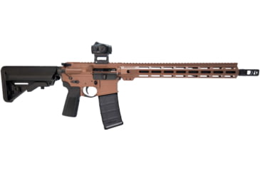 Image of Bushmaster Bravo Zulu Rifle, 5.56x45mm NATO, 16 inch Barrel, 30 Round Magazine, Black, 0010006H212-FRRMPG