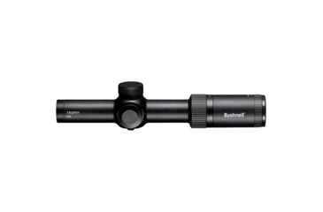 Image of Bushnell 1-6x24 Trophy Quick Acquisition Riflescope, 30 mm, Secong Focal Plane, Dot Drop Reticle, 140 MOA, Hang Tag, Black, RT1624BS15
