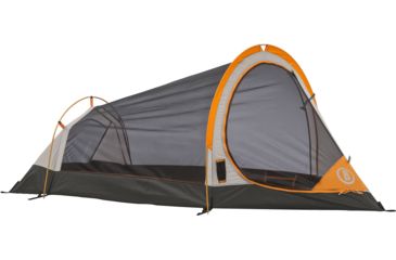 Image of Bushnell 1 Person Backpacking Tent, Orange/Gray/Black, 50000