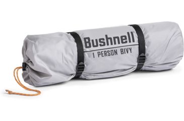 Image of Bushnell 1 Person Backpacking Tent, Orange/Gray/Black, 50000
