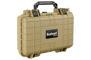 Image of Bushnell 11.6in Waterproof Hard Single Gun Case w/Foam, Tan, BN00010-TAN