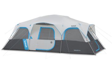 Image of Bushnell 12 Person FRP Cabin Tent, Blue/Gray/Dark Gray, 50007