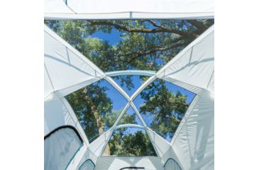 Image of Bushnell 12 Person FRP Cabin Tent, Blue/Gray/Dark Gray, 50007