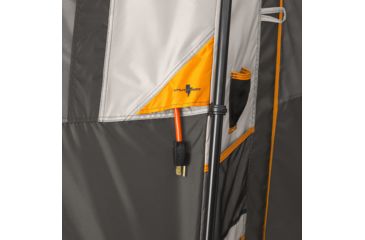 Image of Bushnell 12 Person Instant Cabin Tent, Orange/Gray/Black, 50004