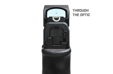 Image of Bushnell 1x21 RXU-200 Ultra-Compact Reflex Sight, 6 MOA Dot, 25 yds, Box, Black, RXU200