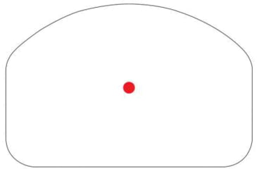Image of Bushnell 1X25mm RXS-250 Reflex Sight FMC, Weaver/Picatinny, Red, Unlimited, Black, RXS250